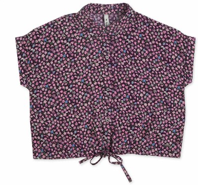 Pepe Jeans Boys Printed Casual Pink Shirt