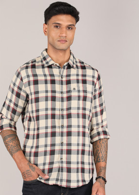 WROGN Men Checkered Casual Multicolor Shirt