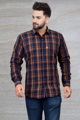 Marc Laurent Men Checkered Casual Multicolor Shirt