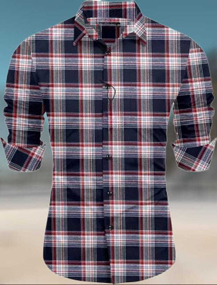 Proshoes Men Checkered Casual Multicolor Shirt