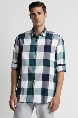 PETER ENGLAND Men Checkered Casual Multicolor Shirt