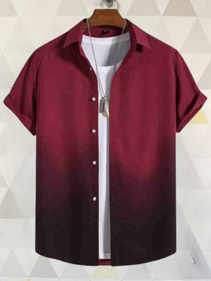 Zonly Men Solid Casual Multicolor Shirt