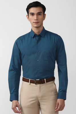 PETER ENGLAND Men Solid Casual Brown Shirt