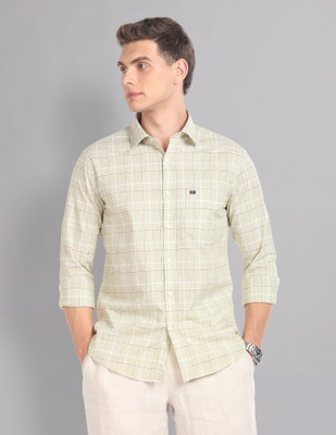 AD by Arvind Men Checkered Casual Multicolor Shirt
