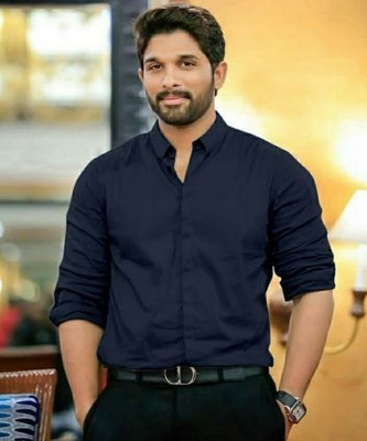 CHEAPSHIRTS Men Solid Casual Black Shirt