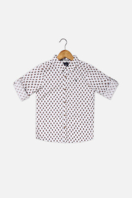 Allen Solly Boys Checkered Casual Multicolor Shirt