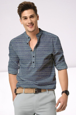 ALVIN ENTERPRISE Men Printed Party Multicolor Shirt