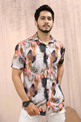 MAHADEV Men Printed Casual Multicolor Shirt