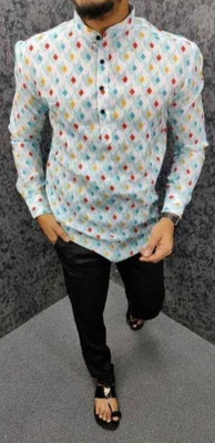 ERVIN ENTERPRISE Men Washed Casual Multicolor Shirt