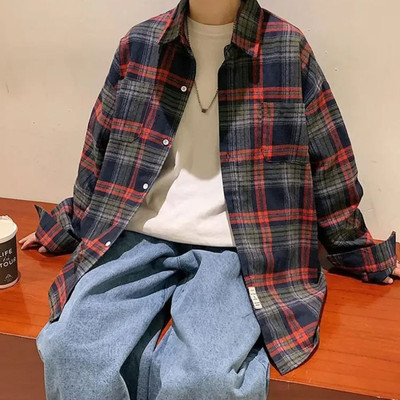 SHABIB Men Checkered Casual Multicolor Shirt