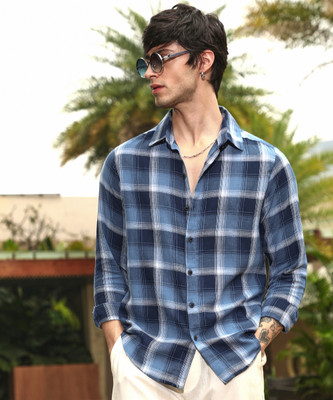 CAMPUS SUTRA Men Self Design Casual Multicolor Shirt