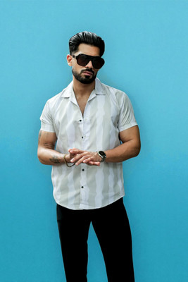 Aarvi Trendzz Men Striped Casual Multicolor Shirt