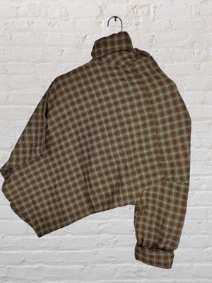 Arthz Fab Trend Men Striped Casual Brown Shirt