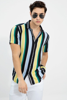 BD CREATION Men Printed Casual Multicolor Shirt