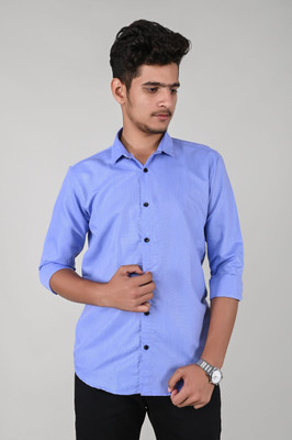 Arthz Fashion Trend Men Solid Casual Multicolor Shirt