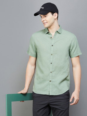 Fame Forever by Lifestyle Men Solid Casual Grey Shirt
