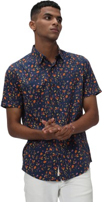 MUFTI Men Printed Casual Multicolor Shirt