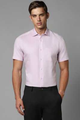 LOUIS PHILIPPE Men Solid Formal Pink Shirt