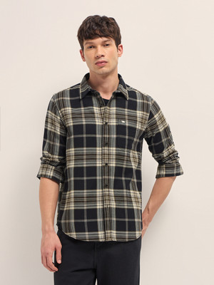 THE BEAR HOUSE Men Checkered Casual Multicolor Shirt