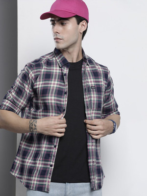 The Indian Garage Co. Men Checkered Casual Multicolor Shirt