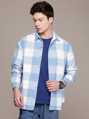 WROGN Men Checkered Casual Multicolor Shirt