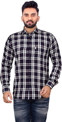 Shreyash Textiles Fab Men Solid Casual Blue Shirt