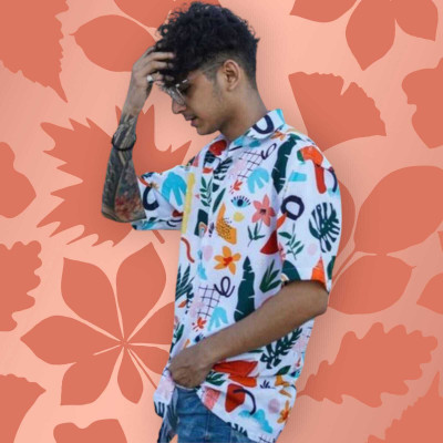 SHIV COLLECTION Men Printed Formal Multicolor Shirt