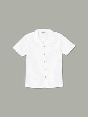 Fame Forever by Lifestyle Boys Solid Casual White Shirt