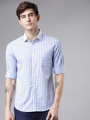 HIGHLANDER Men Checkered Formal Multicolor Shirt