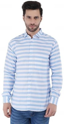 VINOD KUMAR Men Striped Casual Multicolor Shirt