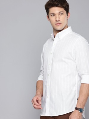 LEVI'S Men Printed Casual White Shirt