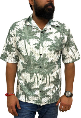 AGFashionStyle Men Printed Casual Brown Shirt
