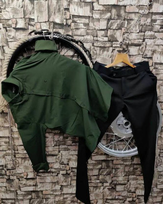 UGAMCREATIONS Men Shirt Pant Set