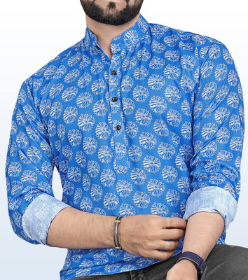 Varidashi Men Printed Casual Multicolor Shirt
