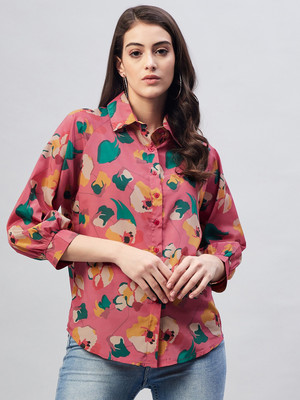 Marie Claire Women Printed Casual Multicolor Shirt