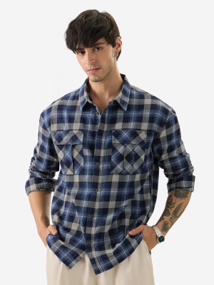 The Souled Store Men Checkered Casual Multicolor Shirt