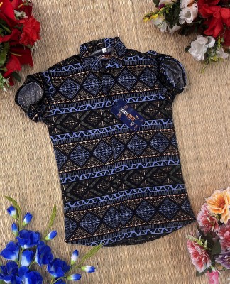 iCome Boys Printed Casual Multicolor Shirt