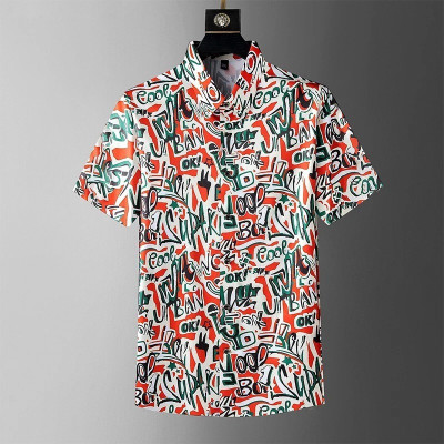 SADBHAVNAFABRIC Men Printed, Floral Print Casual Red Shirt