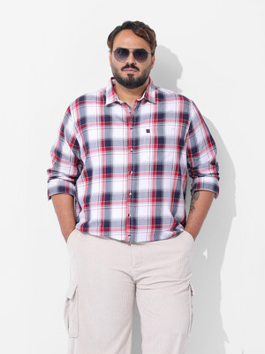 Hardsoda Men Checkered Casual Multicolor Shirt