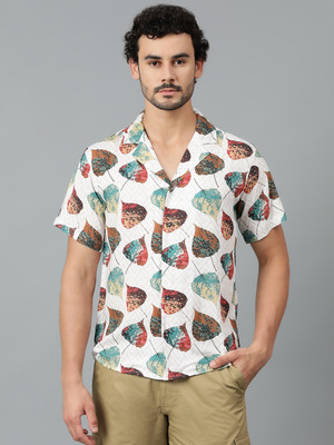 KOTTY Men Printed Casual Multicolor Shirt