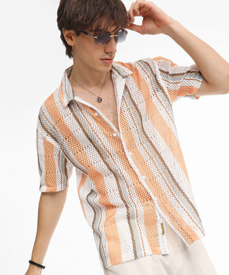 CAMPUS SUTRA Men Floral Print Casual Multicolor Shirt