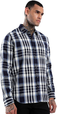 WROGN Men Checkered Casual Multicolor Shirt