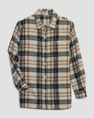 GAP Boys Checkered Casual Multicolor Shirt