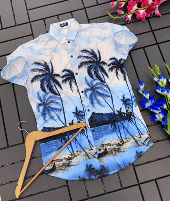 SH FSN Men Printed Casual Multicolor Shirt
