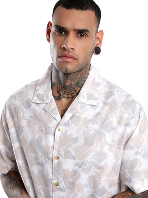 WROGN Men Printed Casual Multicolor Shirt
