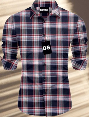 Damodaram Fashion Men Checkered Casual Multicolor Shirt