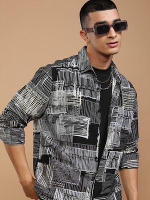 HIGHLANDER Men Printed Casual Multicolor Shirt