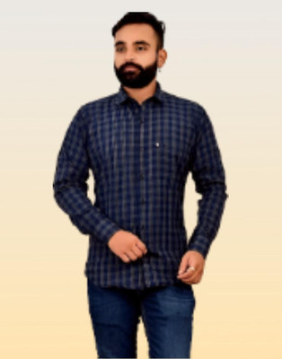 Arthz Fashion Trend Men Checkered Casual Multicolor Shirt