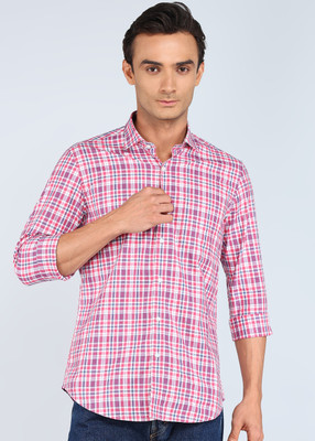 INTEGRITI Men Checkered Casual Multicolor Shirt