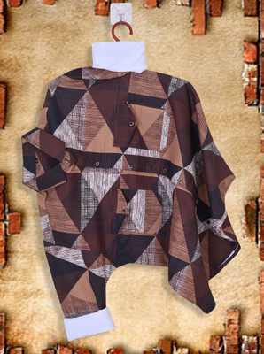 MOXTE Men Printed Casual Brown Shirt